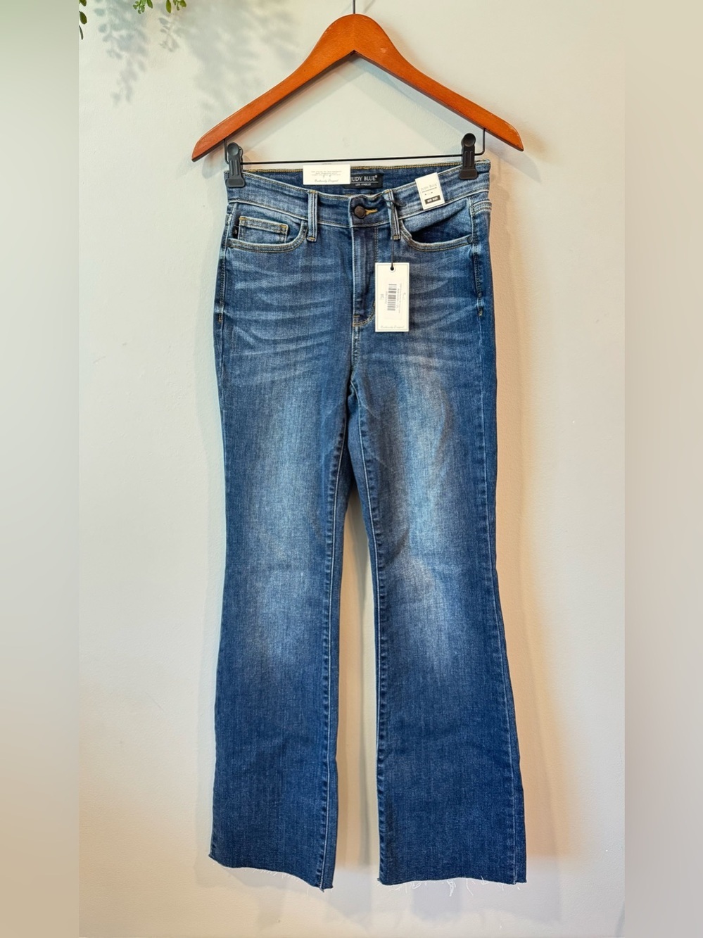 New Judy Blue Medium Wash Flare Jeans
